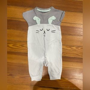 Cat and Jack bunny romper